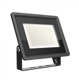 Proiector LED V-TAC 200W, 17600lm, IP65, Lumina Rece 6400K, Profesional, Exterior, Negru