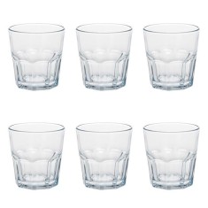 Pahare Scurte Transparente din Sticla &amp;rdquo;Vegas&amp;rdquo; 230ml - 6buc foto