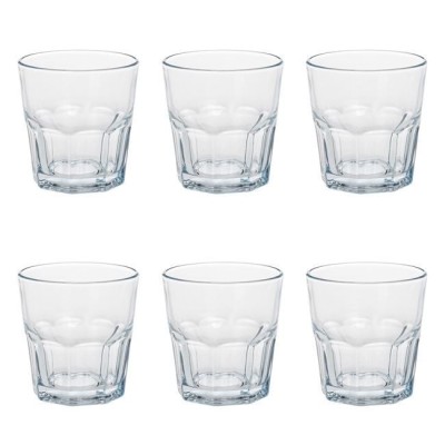 Pahare Scurte Transparente din Sticla &amp;rdquo;Vegas&amp;rdquo; 230ml - 6buc foto