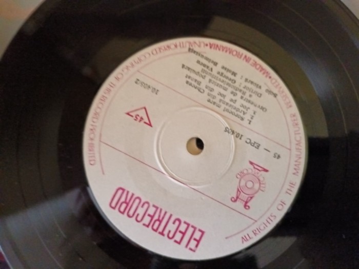 disc Vinil 7# Jocuri Banatene -EPC 10.405
