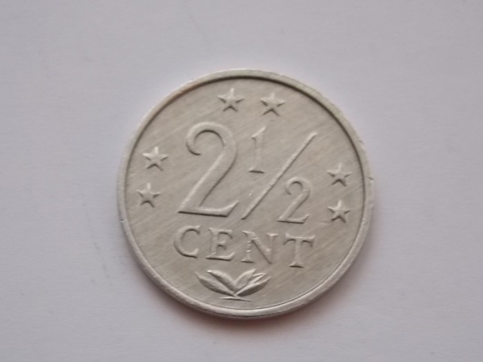 2 1/2 CENT 1979 ANTILELE OLANDEZE-XF