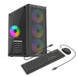 Sistem Desktop PC Gaming OptimX Prime&nbsp;Inferno cu procesor Intel&reg; Core&trade; i7 9700F, 16GB DDR4, 480Gb SSD, Nvidia RTX 5050 8Gb GDDR6 , Cadou kit tastatura
