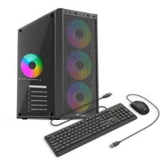 Sistem Desktop PC Gaming OptimX Prime Vortex i7-9700F, 16GB, SSD 480GB, RX 580 8GB
