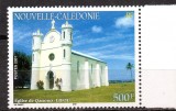 NOUA CALEDONIE 2001, Arhitectura, Biserica, serie neuzată, MNH, Nestampilat