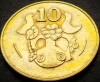 Moneda exotica 10 CENTI - CIPRU, anul 1998 * cod 4259, Europa