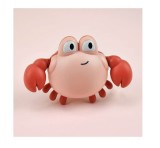 Jucărie de baie pentru copii eMazing, forma crab, culoare roz