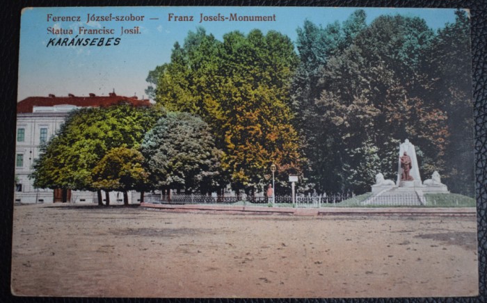 AKVDE23 - Caransebes - Franz Josefs-Monument