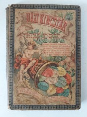 H&aacute;zi Kincst&aacute;r (Comoara casei), de Dr. Hank&oacute; Vilmos, carte veche, in limba maghiara