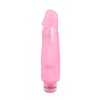 Vibrator Rosy Rubber Pink 23.5cm