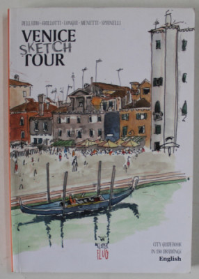 VENICE SKETCH TOUR , CITY GUIDE BOOK IN 130 DRAWINGS , 2016 foto