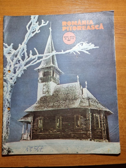 romania pitoreasca februarie 1990-art. delta dunarii,calimani,vatra dornei