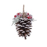 Cumpara ieftin Decoratiune - Pinecone Hanger Berries | Kaemingk