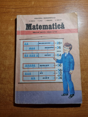 manual de matematica - pentru clasa a 2-a - din anul 1994 foto