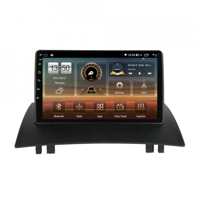Navigatie dedicata cu Android Renault Megane II 2001 - 2009, 4GB RAM, Radio GPS