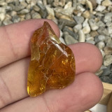 Chihlimbar rulat cristal natural unicat a13, Stonemania Bijou