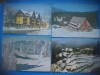 HOPCT LOT 3477 -4 CARTI POSTALE--IARNA LA PREDEAL-JUD BRASOV-CIRCULATE, Circulata, Printata