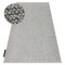 Covor CASABLANCA LOOP gri deschis, bucla, moale, 300x400 cm