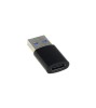 Adaptor USB-C la USB-A 3.0 OTG, Slim, Negru, Transfer Date si Alimentare, Compatibil USB 3.0/2.0/1.1
