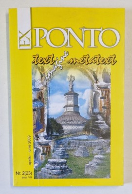 EX PONTO , REVISTA DE TEXT , IMAGINE , METATEXT , NR. 2, APRILIE - IUNIE , 2009 foto