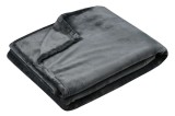 Cumpara ieftin Patura Doudou 220x240cm, Culoare Antracit, 100% Poliester