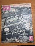 revista sport si tehnica noiembrie 1969 - lansarea autoturismului dacia 1300