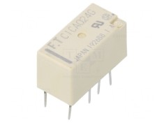 Releu electromagnetic DPDT 24VDC 2A foto