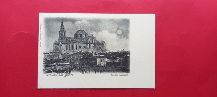Braila Salutari din Braila Biserica Greceasca Imagine nocturna