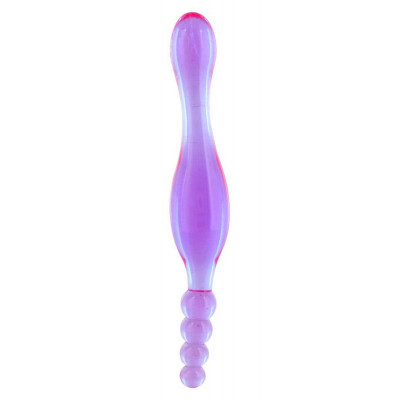 Dop Anal Smoothy Prober Clear Lavender, 17.8 cm foto