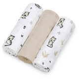 T-TOMI TETRA Cloth Diapers HIGH QUALITY scutece textile Tigers70x70 cm 3 buc