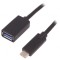 Cablu USB 3.0 USB A la USB C 0,25m