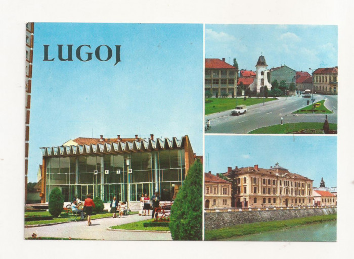 RF10 -Carte Postala- Lugoj, imagini din oras, necirculata