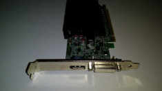 Placa video 1 Gb DDR3 / GeForce 605 DP / Direct X 11 / DVI / Display port (1-4) foto