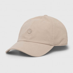 adidas Originals șapcă de baseball din bumbac culoarea bej, cu imprimeu, IS4636