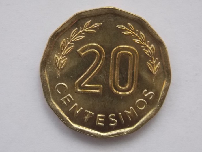 20 CENTESIMOS 1981 URUGUAY-AUNC