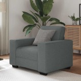 VidaXL Canapea Scaun Gri Inchis 60 cm Tesatura 4105147