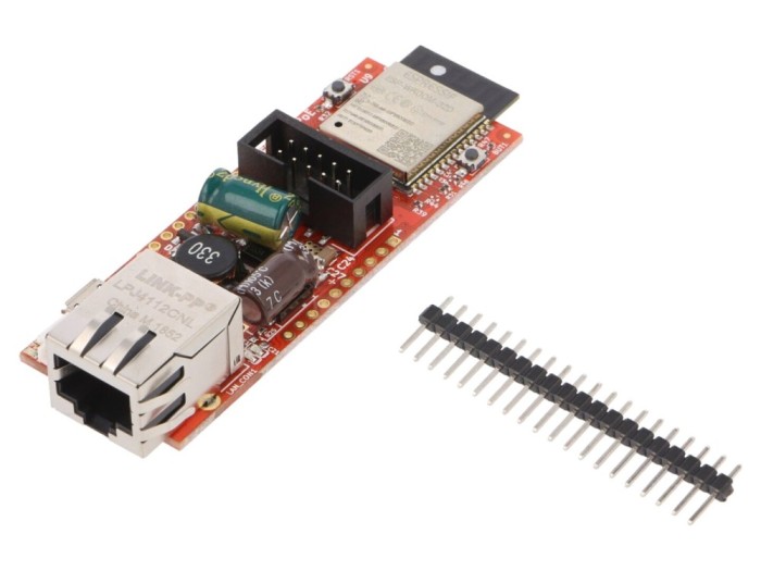 Kit dezvoltare WiFi și Ethernet, microSD