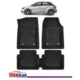 Covorașe Auto Tip Tăviță Compatibile Audi A1 (2010&ndash;prezent), Negru, Design Antiderapant, Protecție Completă, Cauciuc