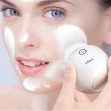 Perie Curatare Faciala Liberex, Sonica, 3 Viteze, 2 Perii (Sensibil/Silicon), Reincarcabila, Impermeabila