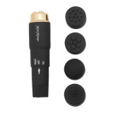 Stimulare clitoris - Toyz4Lovers Patru Surprize Mini Masator Vibrator de Buzunar Negru Stimulator Compact Vibratii Puternice