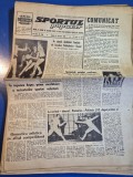 ziarul sportul popular 24 decembrie 1966 - articol regiunea arges