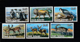 Cook Islands 1992-Fauna,Animale , serie 6 valori,dantelate,MNH,Mi.1370-1375, Nestampilat