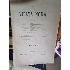 Revista Vieata Noua Nr. 9 iunie 1908