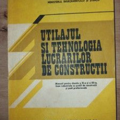 Utilajul si tehnologia lucrarilor de constructii Anatolie Mihul