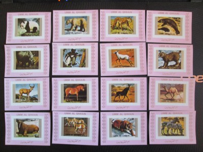 UMM AL QIWAIN SERIE MNH=72 foto
