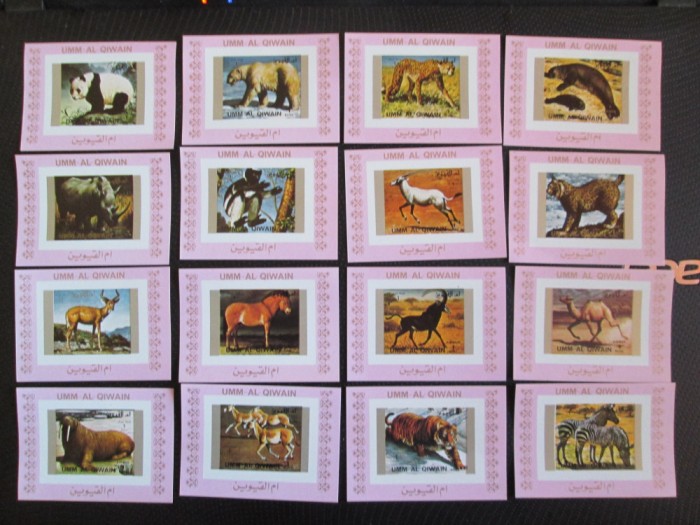 UMM AL QIWAIN SERIE MNH=72