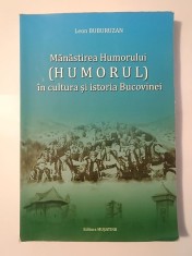 Leon Buburuzan (dedicație) - Mănăstirea Humorului (Humorul) &amp;icirc;n cultura și istoria Bucovinei foto