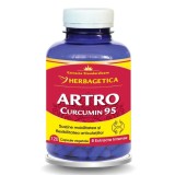Artro+ Curcumin 95, 120 capsule, Herbagetica