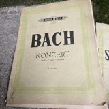 Bach, Konzert partitura
