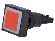 Comutator Cu Ac?ionare Prin Apasare 16mm Ro?u foto