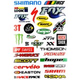 SET STICKERE - BICICLETA PowerTool TopQuality